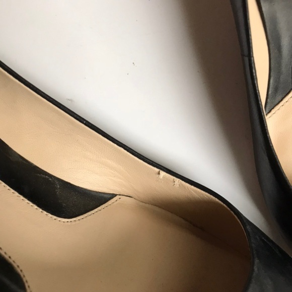 NWT Carolinna Espinosa Black Cadence Leather Flats - Picture 11 of 11